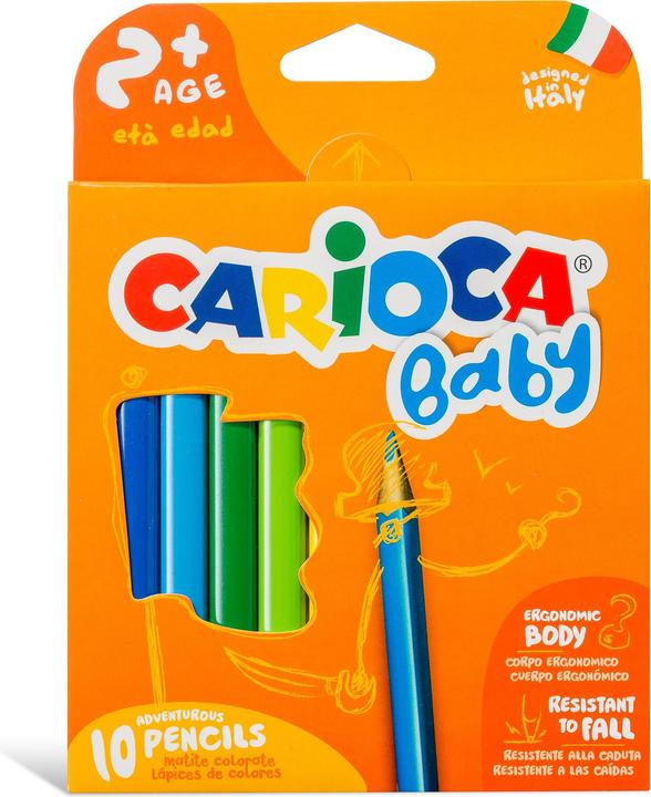 Actual product image Carioca car-42819 Baby Pencil 100 (10x)