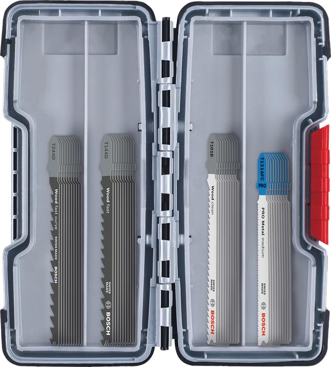 Produktbild Bosch Professional Zubehör 40-tlg. Stichsägeblatt-Set Wood and Metal