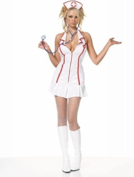 Actual product image Leg Avenue Head Nurse (M, S)