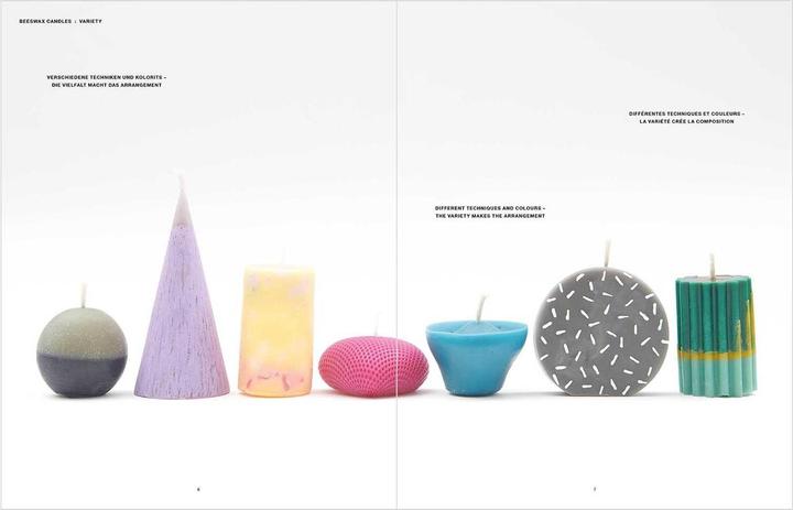 Actual product image Rico Design Candle mould instruction book (German, 2023)