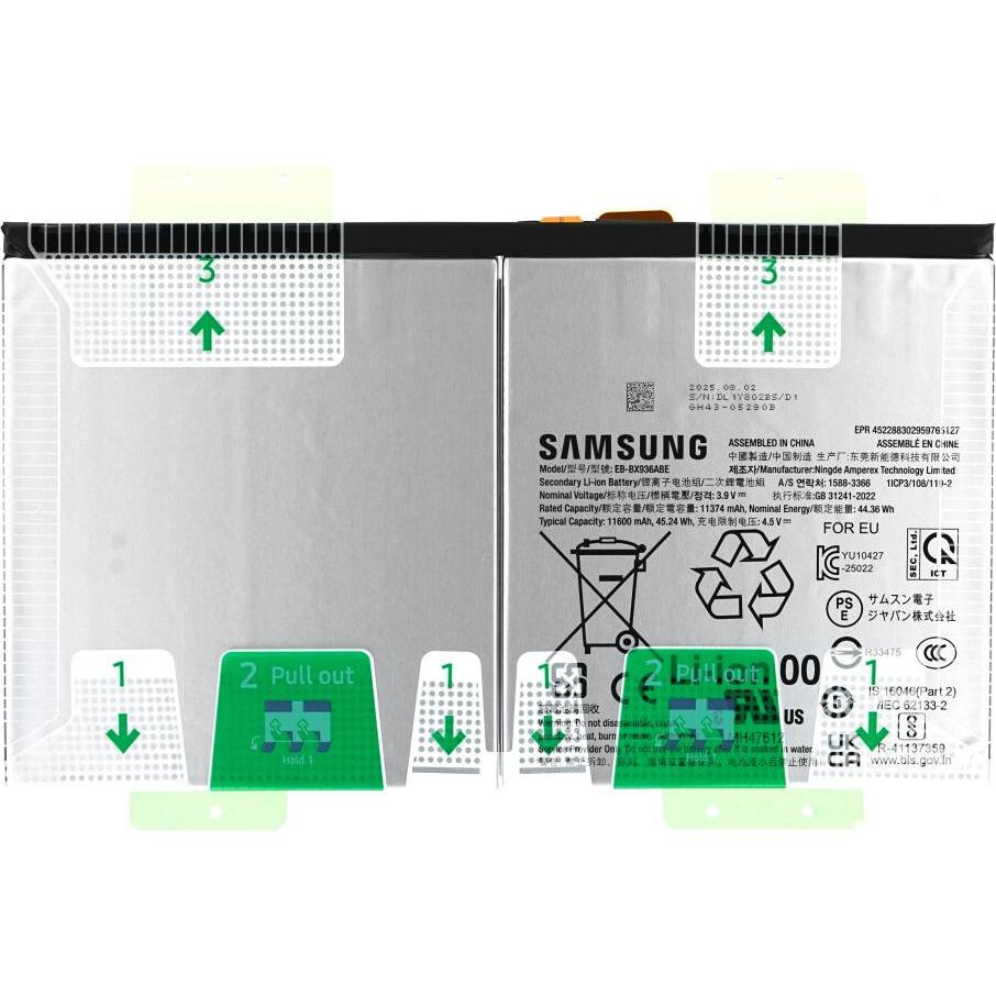 Samsung Akku EB-Bx936ABE SM-X930/X936 Galaxy Tab S11 Ultra GH82-38349A, Smartphone Akku