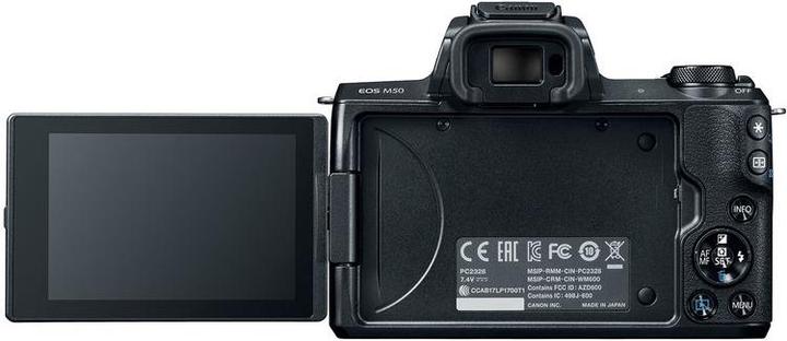 Produktbild Canon EOS M50 Kit - Import (15 - 45 mm, 24.10 Mpx, APS-C / DX)