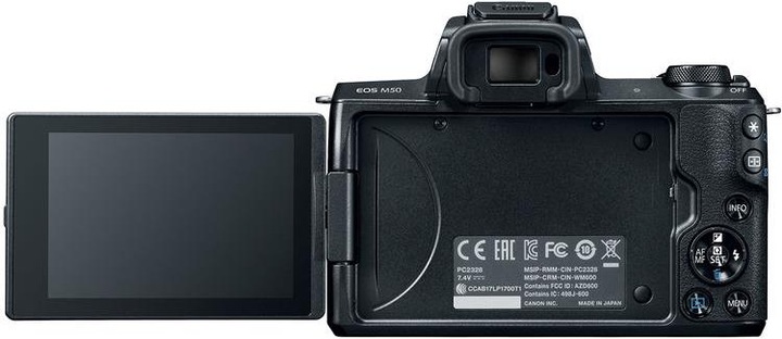 Produktbild Canon EOS M50 Kit - Import (15 - 45 mm, 24.10 Mpx, APS-C / DX)