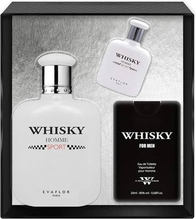 NoName Whisky Homme Sport Eau De Toilette Set - 100ml, 10ml, 20ml (Parfum Set)