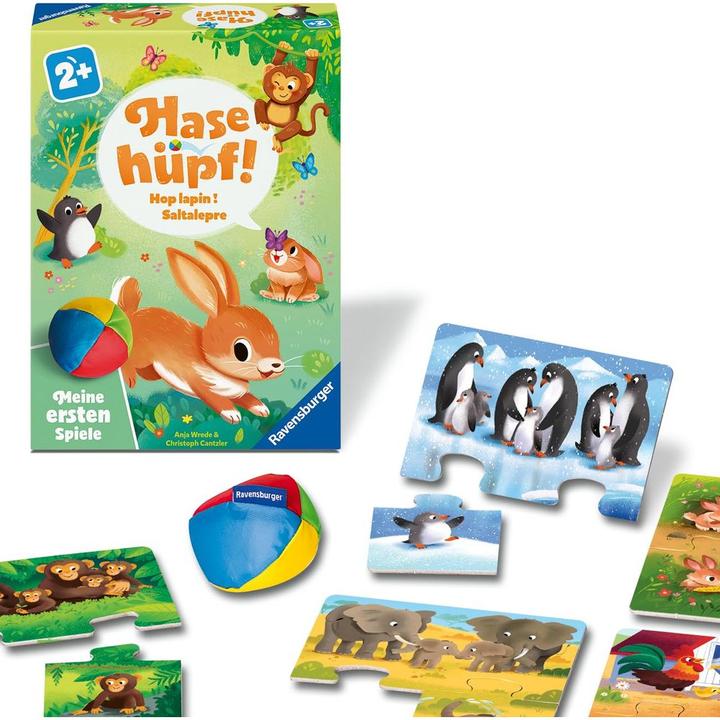 Image du produit Ravensburger Saute, lapin! (Allemand, Français, Italien)