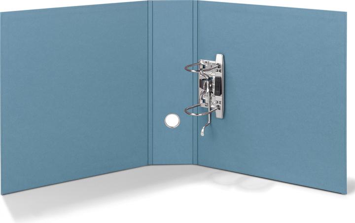 Actual product image Rössler Folder S.O.H.O. Denim 85 mm, Blue (A4, 85 mm, 1 pcs.)