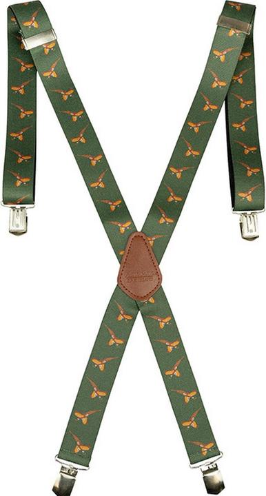 Actual product image Jack Pyke Pheasant Leather Trouser Braces