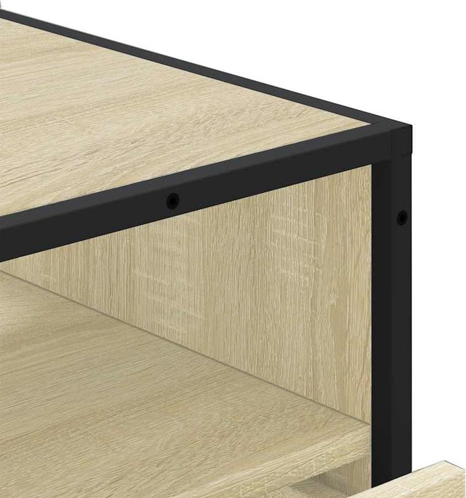 Actual product image VidaXL Sonoma oak drawer unit 70x41x83.5 cm wood-based material
