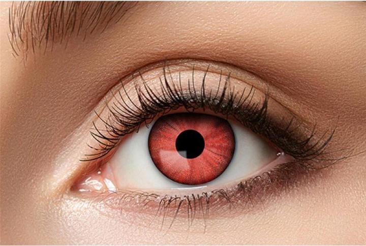 Actual product image Bach Optic Red contact lenses (Red)