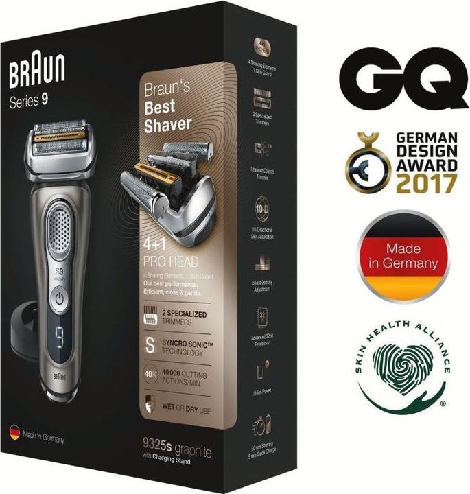 Immagine prodotto Braun Serie 9 9325s + rasoio elettrico di ultima generazione