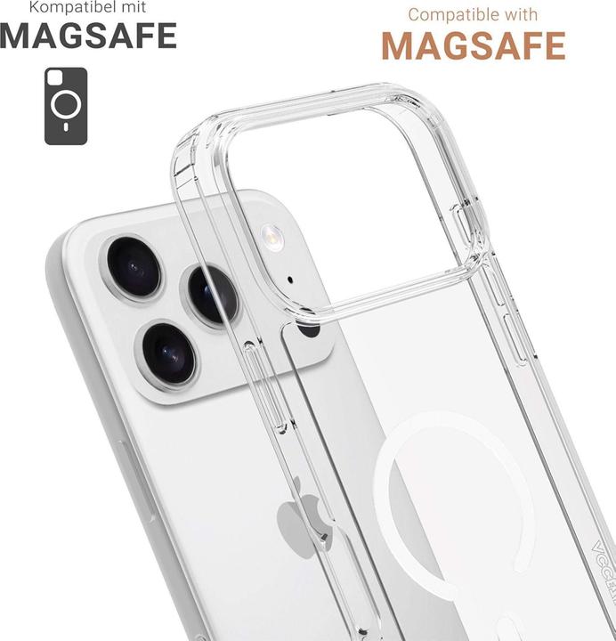 Produktbild JT Berlin BackCase Pankow Clear MagSafe| Apple iPhone 17 Pro| transparent| (11157) (Apple iPhone 17 Pro)