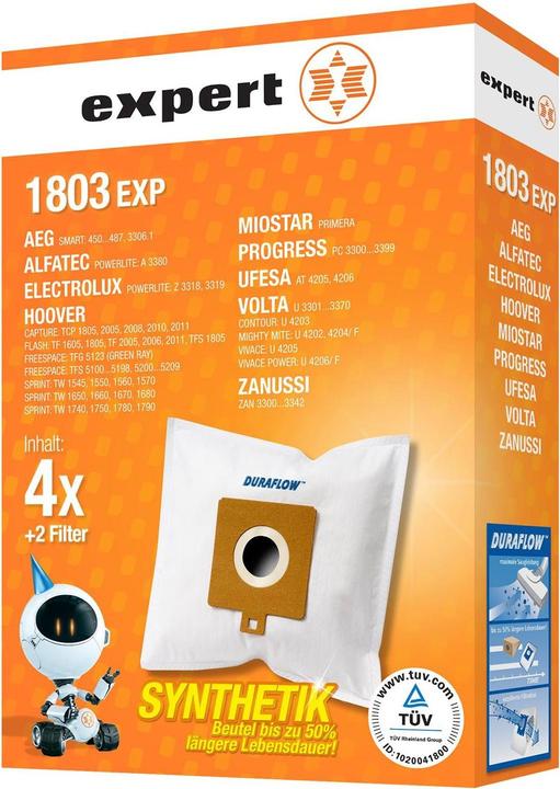 Produktbild 1803 EXP Staubsaugerbeutel (4x)