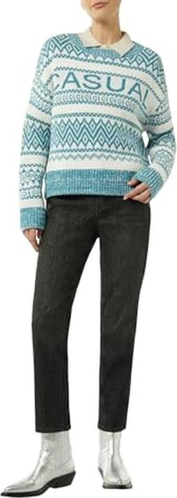 Produktbild Comma Jeans-Hose Jeans-Hose mit Metallicgarn-Effekt (42)