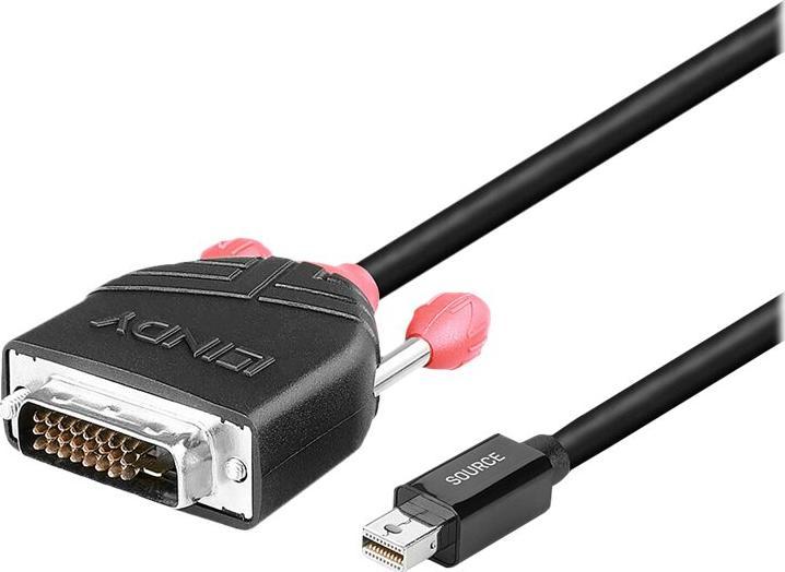Produktbild Lindy Mini DisplayPort — DVI (3 m, DVI, DisplayPort, 1.2)