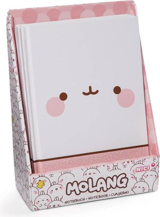 Image du produit NICI Carnet de notes Molang (A5, Quadrillé)