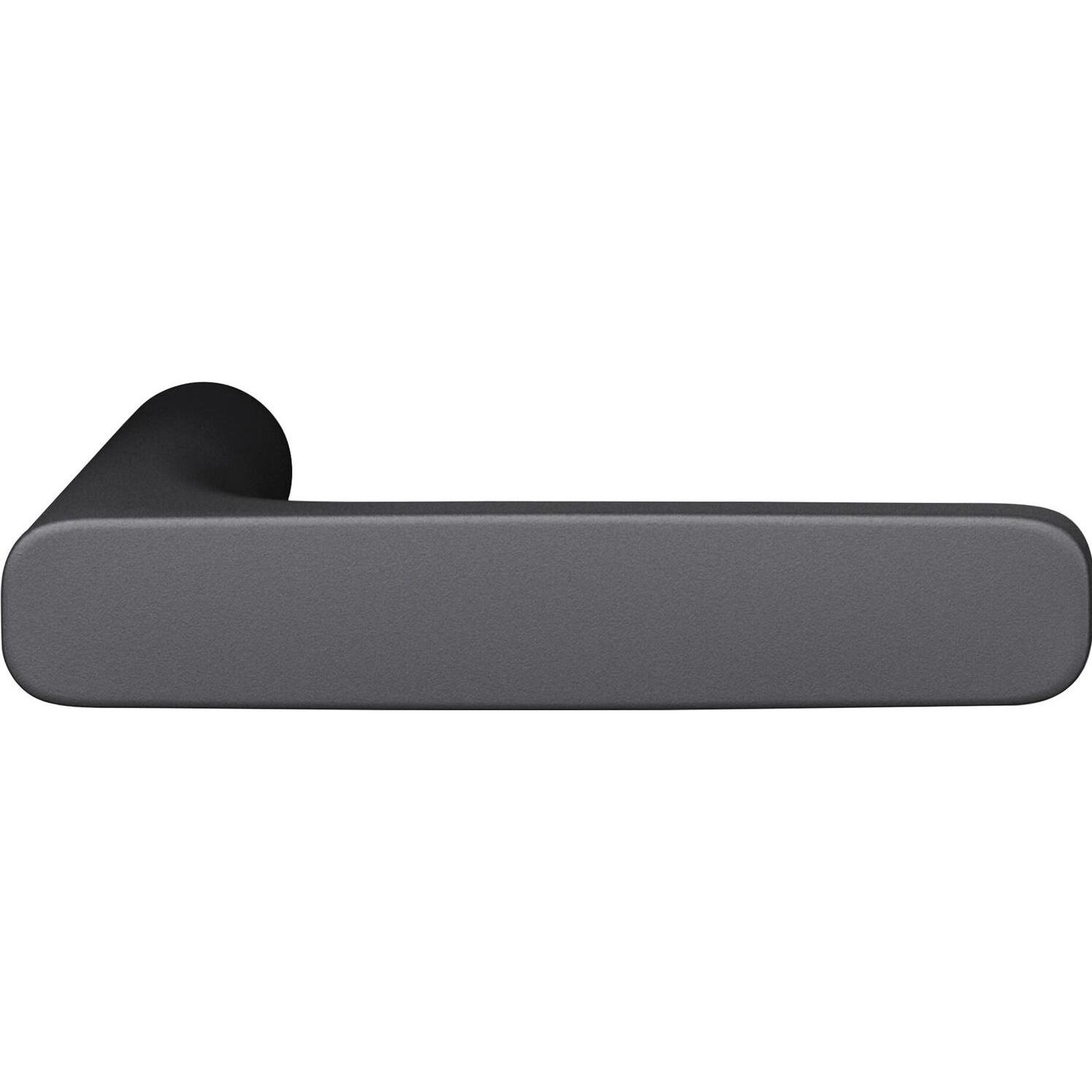 FSB, Türgriff + Fenstergriff, Drückerlochteil 10 1289 04600 ASL/AGL, Aluminium schwarz matt (Türgarnitur)