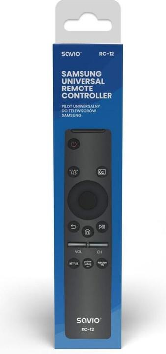 Image du produit Savio RC-12 Télécommande IR Wireless TV (Télécommande spécifique à l'appareil, Infrarouge)