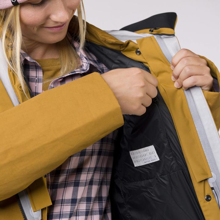 Image du produit Salewa Fanes 3 Layers Powertex Hemp 2 In 1 Parka Da (34, XS)