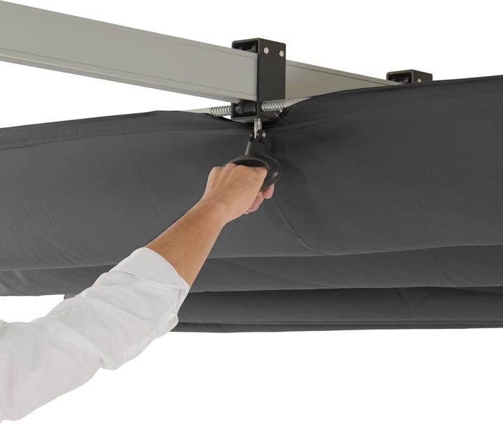 Produktbild Leco Sonnendach Waved anthrazit (2.50 m)