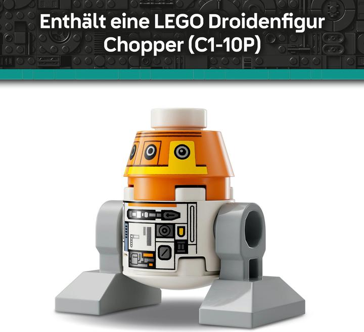 Produktbild LEGO Astromech-Droide Chopper (C1-10P) (75416, LEGO Star Wars)