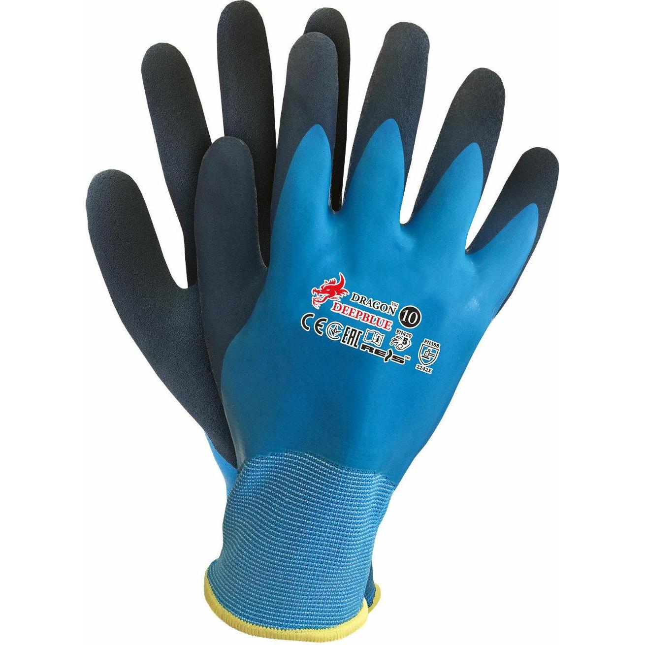 RAW, Guanti di sicurezza, Rękawice Robocze Dragon Deepblue Roz- 11 (11)