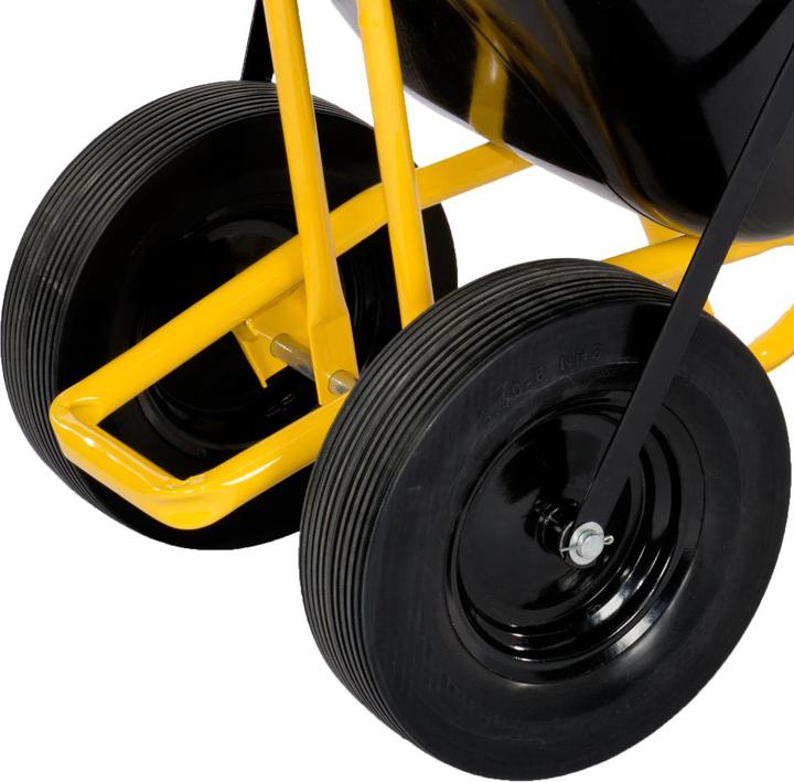 Image du produit pro-bau-tec Schubkarre Twin Plus 160 l