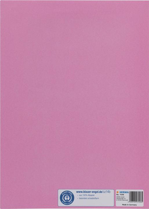 Actual product image HERMA A4 paper booklet protector (A4)