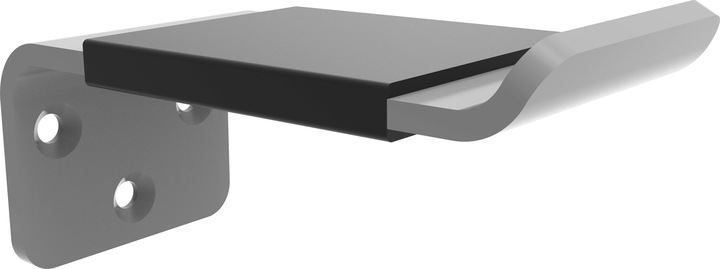 Produktbild Multibrackets Kopfhörerhalter Wand, Alu, silber, max 1 kg
