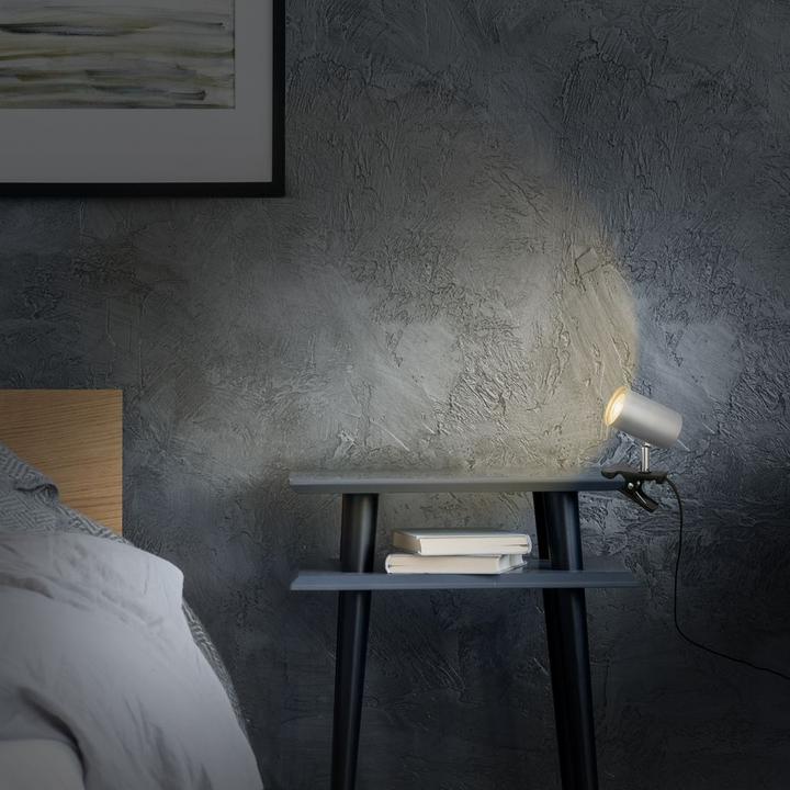 Immagine prodotto Briloner Lampada a morsetto, 1xGU10/max.9W excl., cromo-opaco (GU10)