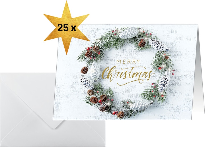 Sigel Weihnachts-Karten (inkl. Umschläge) (25 Stk.)