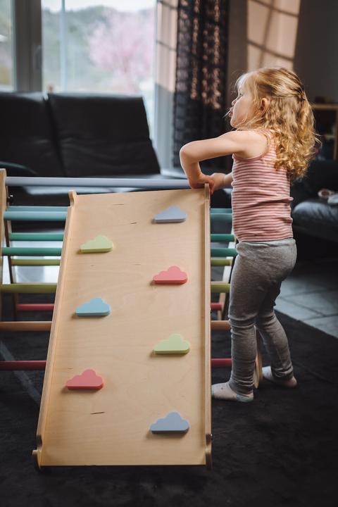 Image du produit Tissi Toboggan avec nuages à grimper