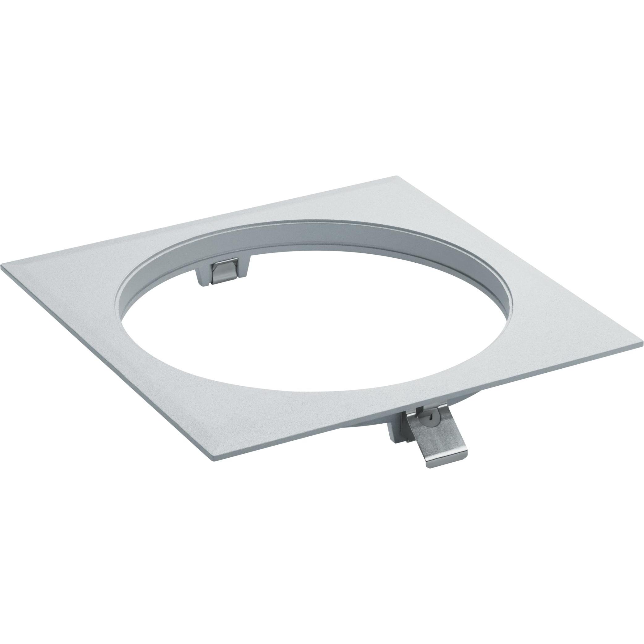 EGLO, Parti per mobili da bagno, 60912 IN111SQ Telaio di montaggio 165x165mm argento