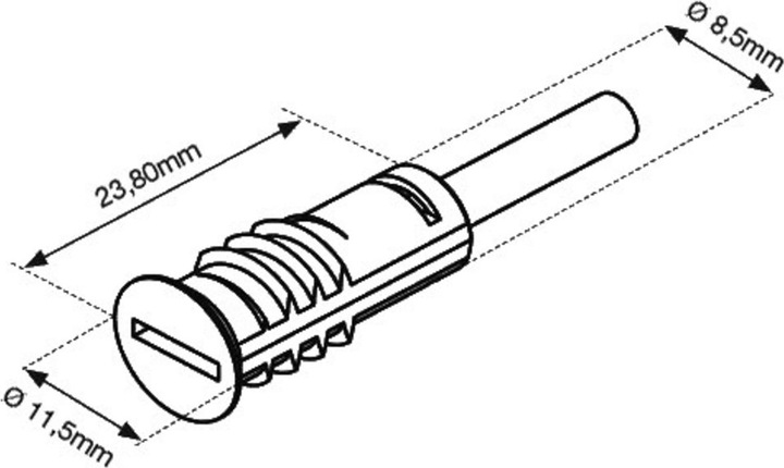 Actual product image Assa Abloy Magnetic contacts DMC 10 U