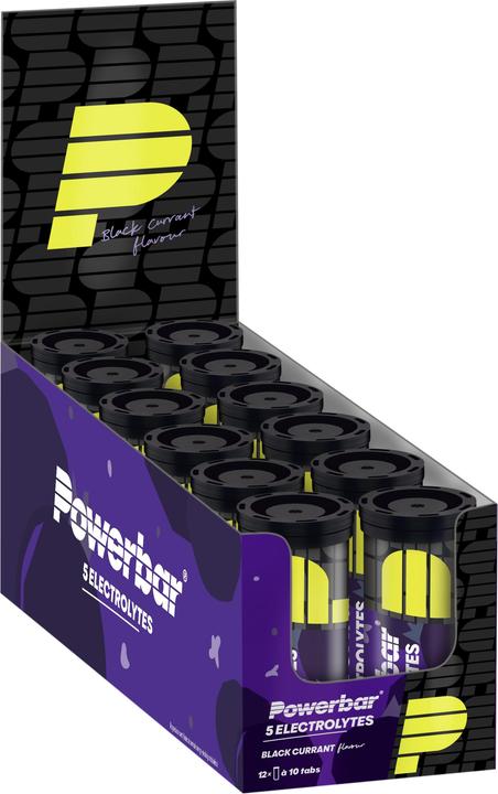 Produktbild Powerbar 5 Electrolytes (Black currant, 12x)