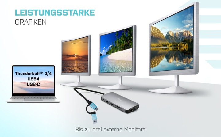 Actual product image i-tec Cananotdockpd (USB-C, 1 Ports)