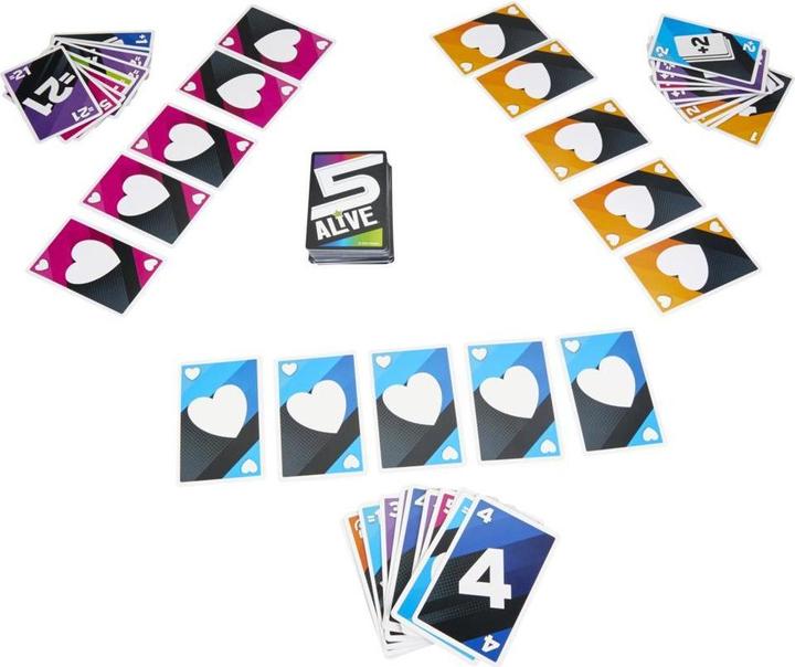 Productafbeelding Hasbro Gaming Vijf Levend Kaartspel (Duits)