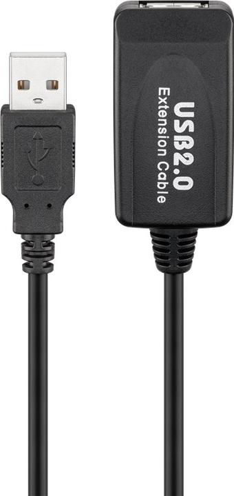 Produktbild Goobay Aktives Verlängerungskabel (10 m, USB 2.0)
