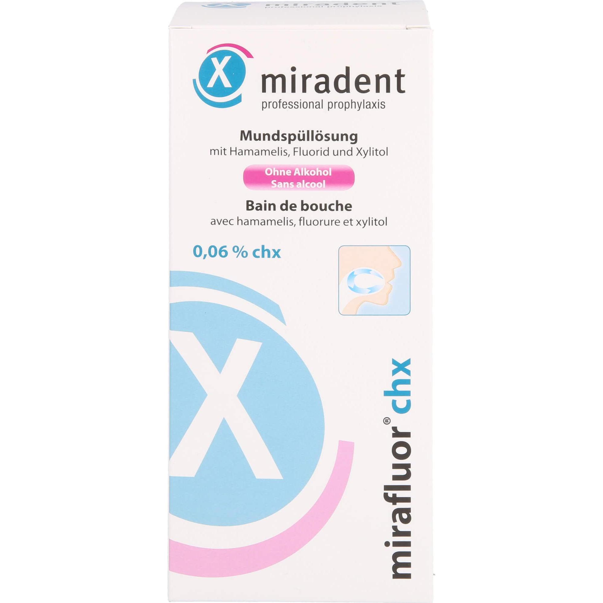 Thumbnail - Miradent, Mundspülung, Mirafluor CHX (500 ml, Mundspülung)