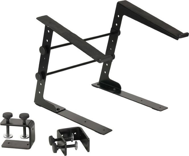 Image du produit Adam Hall Support pour ordinateur portable réglable en hauteur à 4 niveaux