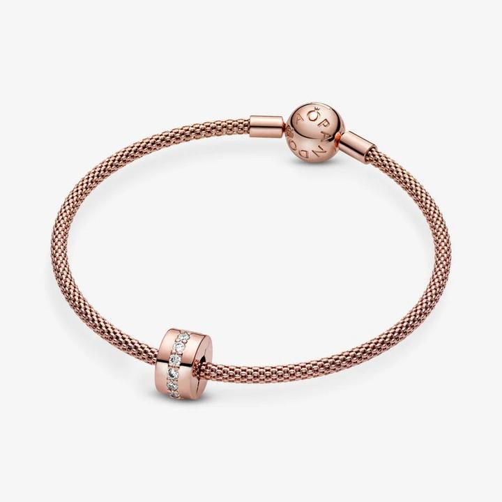 Produktbild Pandora Glänzendes Band Clip Charms/Beads (Silber)