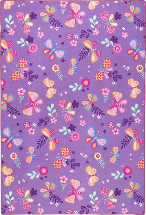 Immagine prodotto Snapstyle Bambini giocare tappeto farfalla (100 x 100 cm)