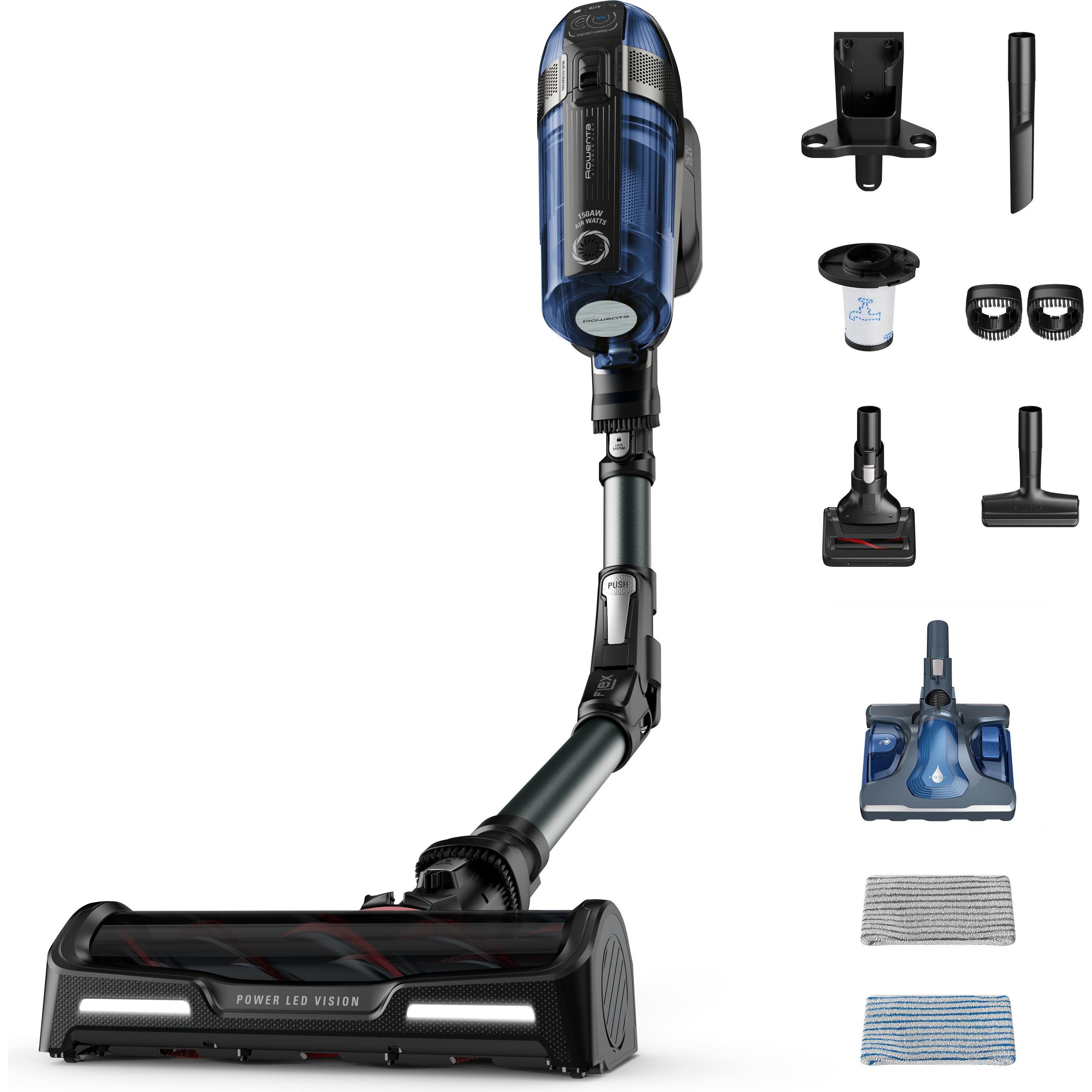 Rowenta RH98C8WO, Staubsauger, Blau, Grau