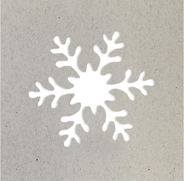 Actual product image Artoz Punch Standard 31mm Snowflake