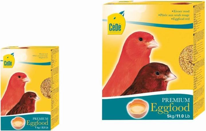 CeDe Mangime per uova canarini rosso (5 x, 5 kg)