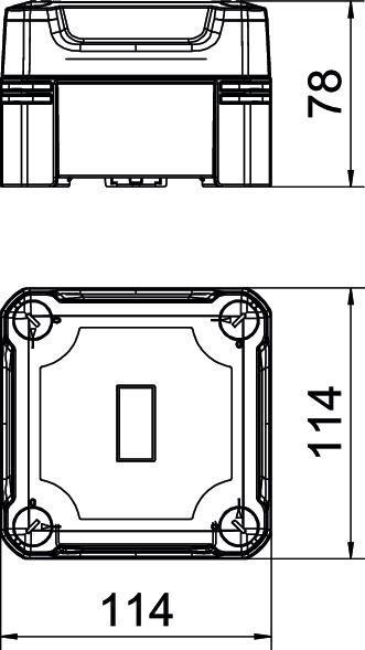 Actual product image OBO Bettermann Empty housing