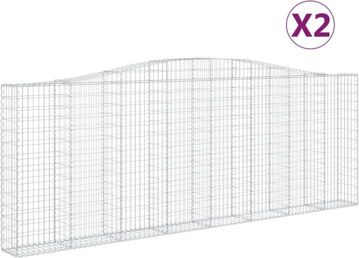 Produktbild vidaXL Gabionenkorb