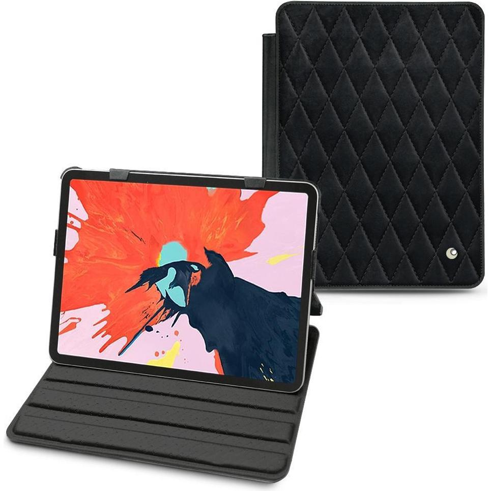 Noreve Lederschutzhülle horizontal (iPad Air 2020 (4. Gen), iPad Air 2022 (5. Gen)), Tablet Hülle, Grau