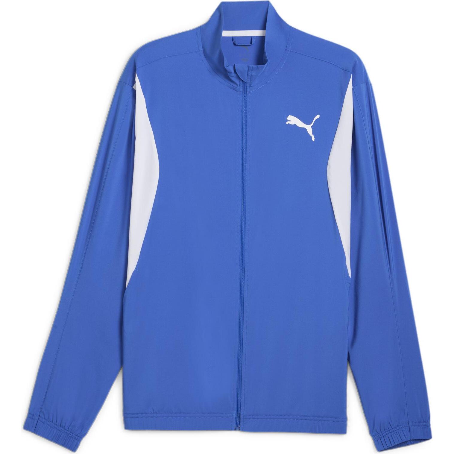 Puma, Herren, Laufjacke, M Cross The Line Jacket 3.0 (M), Blau, M