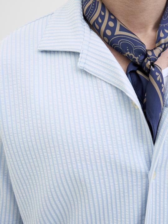 Produktbild Jack & Jones Jorsummer Striped Shirt Ss Ss25 (XXL)