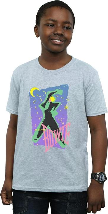 Actual product image David Bowie Boys Moonlight Dance T-Shirt (152, 158)